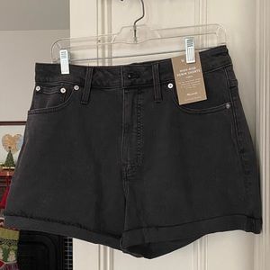 Madewell Curvy High-rise Denim Shorts in Lunar Wash Size 30
